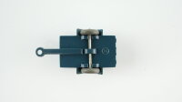 Wiking H0 Einachsanhänger einfache Deichsel dunkelgraublau GK 50/4 B 1956-1957