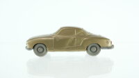 Wiking unverglast H0 Konvolut Karmann Ghia 1 x blaumetallic GK 34/1 A, 1 x goldmetallic GK 34/1 B hergestellt 1957-1959