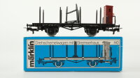 Märklin H0 4697 Drehschemelwagen mit Bremserhaus DRG