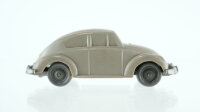 Wiking H0 unverglast VW Käfer braunelfenbein ovale...