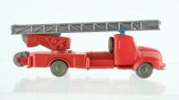 Wiking unverglast H0 Feuerwehr Leiterwagen Magirus GK...
