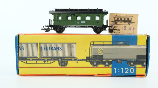 Zeuke TT 3112 545/70 Personenwagen 2. Kl.