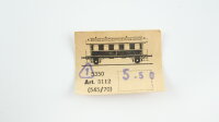 Zeuke TT 3112 545/70 Personenwagen 2. Kl.