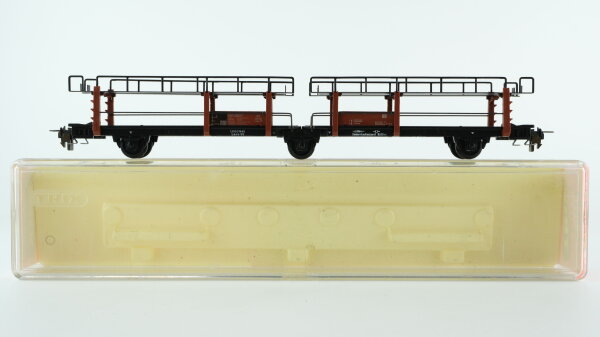 Trix H0 53 3463 00 Autotransportwagen Laes-55 unbeladen DB