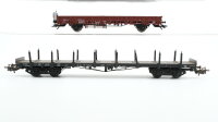Märklin H0 Konvolut Niederbordwagen Schwerlastrungenwagen DB