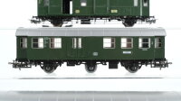 Märklin H0 Konvolut Personenwagen 1./2.Kl. 2.Kl. Personenwagen mit Stückgutabteil 2.Kl. 3achsig Packwagen mit Zugschluss DB