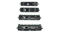 Märklin H0 Konvolut Personenwagen 1./2.Kl. 2.Kl. Personenwagen mit Stückgutabteil 2.Kl. 3achsig Packwagen mit Zugschluss DB
