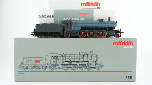 Märklin H0 3611 Dampflok Klasse C 2007 K.W.St.E. Wechselstrom Digital