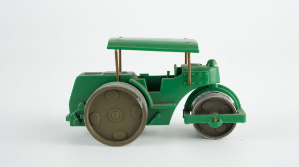 Wiking H0 Straßenwalze mit Dach grün Walzen silber GK 650/2 G 1958-1965