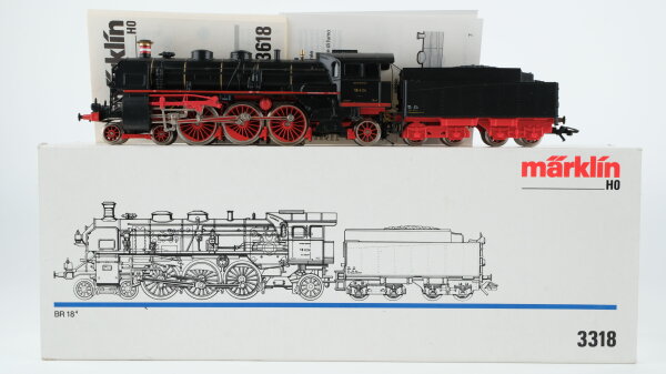 Märklin H0 3318 Dampflok BR 18 434 DRG Wechselstrom (Richtungswechsel Defekt)