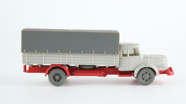 Wiking H0 Krupp Titan lichtgrau/rot GK 480 hergestellt 1967-1968 sehr guter Zustand