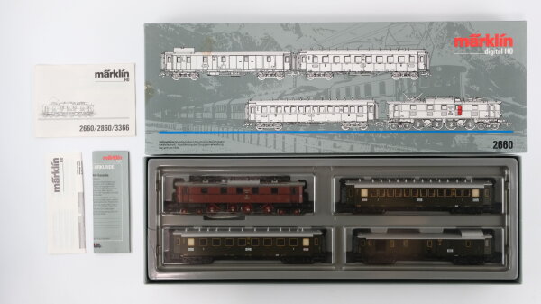 Märklin H0 2660 Schnellzug Gruppenverwaltung Bayern DRG Wechselstrom Digital