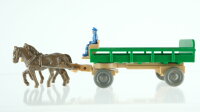 Wiking H0 Pferdewagen mit Kutscher GK 572/8 B hergestellt 1960-1965
