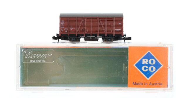 Roco N 2321A Gedeckter Güterwagen Gklm DB