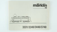 Märklin H0 3331 E-Lok BR 140 045-6 DB Wechselstrom Digital