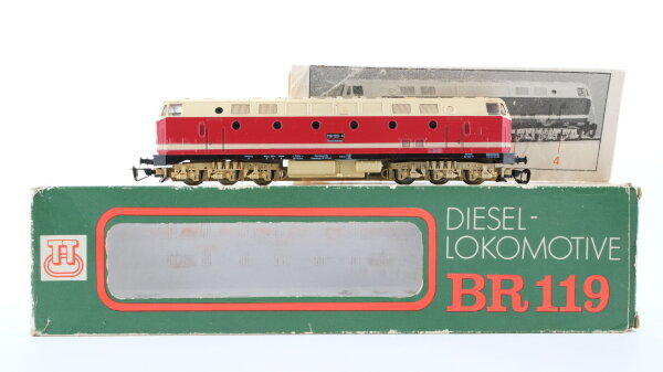 Tillig TT 2521 Diesellok BR 119 DR Gleichstrom