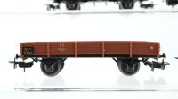 Märklin H0 Konvolut Gedeckte Güterwagen Bananenwagen Weinfasswagen "4510 Bordeaux" Niederbordwagen DB/u.a.
