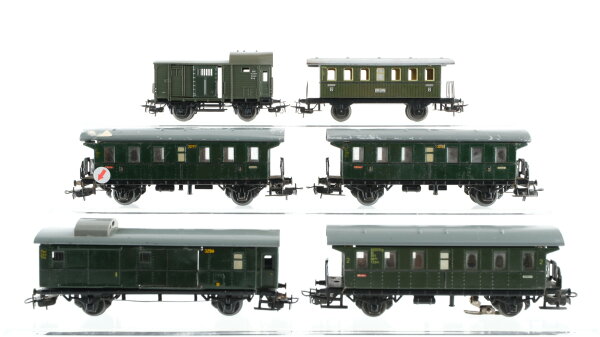 Märklin H0 Konvolut Personenwagen Packwagen Personenzugbegleitwagen Nebenbahn