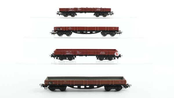 Märklin H0 Konvolut Niederbordwagen 4achsig DB