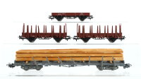 Märklin H0 Konvolut Schwerlastrungenwagen mit...