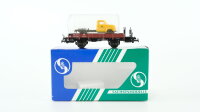 Sachsenmodelle H0 76415 Niederbordwagen mit LKW...