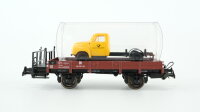 Sachsenmodelle H0 76415 Niederbordwagen mit LKW...