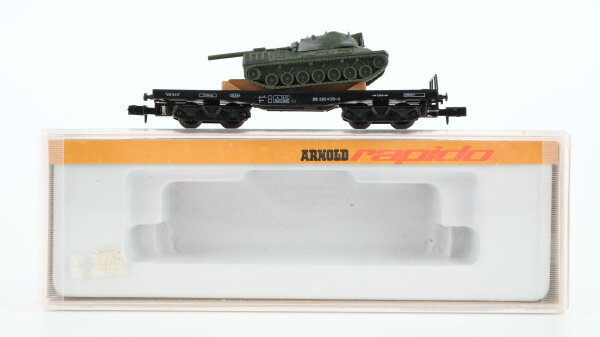 Arnold N 4970 Flachwagen für Panzertransport SSkms DB
