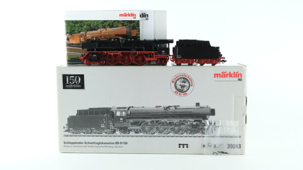 Märklin H0 39013 Dampflok BR 01 150 DB Wechselstrom Digital Sound mfx