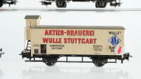 Märklin H0 Konvolut Kühlwagen "Brauhaus Dinkelsbühl" Kesselwagen "Esso" Gedeckte Güterwagen mit Bremserhaus DB/DR/Länderbahn