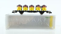 Minitrix N 15957 Behältertragwagen Roßberg...