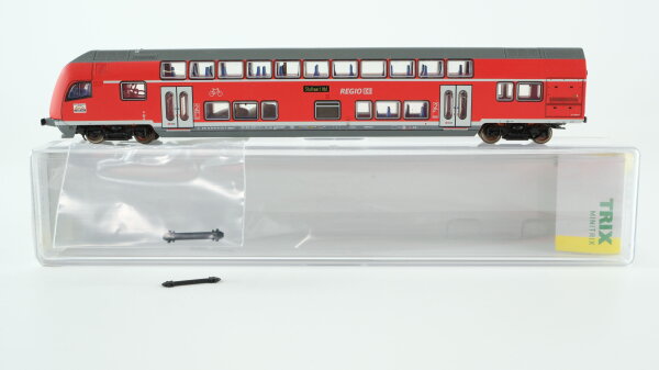 Minitrix N 15380 Doppelstocksteuerwagen 2.Kl DBpbzfa 766.0 DB AG