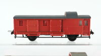 Unbekannt H0 Konvolut Personenwagen 2.Kl. rot Packwagen rot Nebenbahn