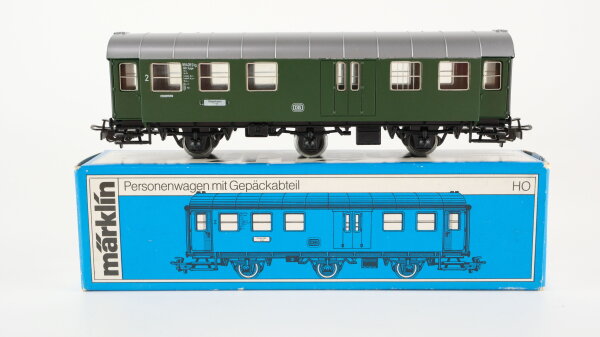 Märklin H0 4080 Personenwagen mit Gepäckabteil 2.KL BD3yge der DB