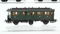 Unbekannt H0 Konvolut Abteilwagen 2./3.Kl. 3achsig Personenzugbegleitwagen DR/DB