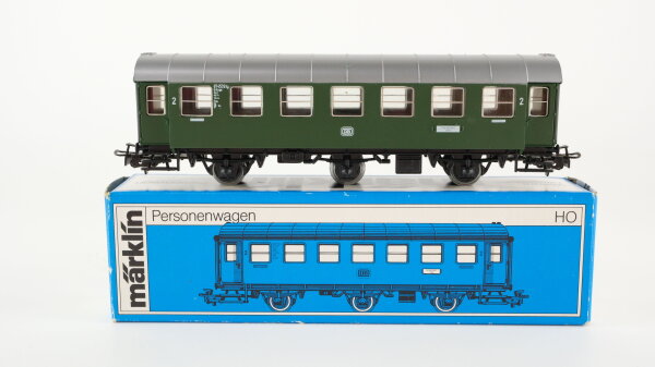 Märklin H0 4079 Personenwagen (87453 Stg 2.Kl) B3yge der DB
