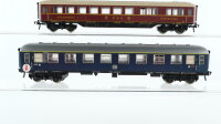 Fleischmann H0 Konvolut Speisewagen "DSG" Grossraumwagen 1.Kl. blau Personenwagen "Silberling" 1./2.Kl. DB