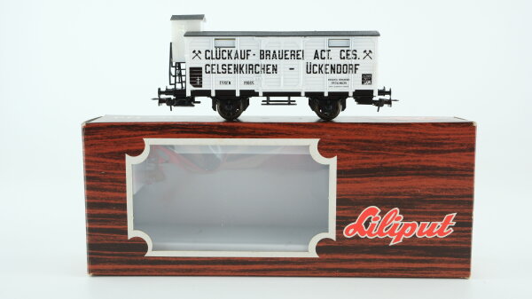 Liliput H0 215 05 Kühlwagen "Glück auf - Brauerei Gelsenkirchen-Ückendorf" Essen