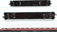 Schicht/Jouef/Unbekannt H0 Konvolut Abteilwagen blau Restaurantwagen rot Personenwagen braun SJ/CSD/u.a.