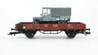 Märklin H0 84504 Niederbordwagen mit Lkw  X der DRG
