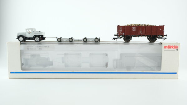 Märklin H0 46822 Offener Güterwagen Om (Straßenroller-Satz Kaelble) der DRG