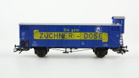 Märklin H0 46159 Gedeckter Güterwagen mit Bremserhaus Züchner  Wagen der DB Insider Jahreswagen 2000