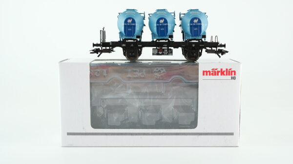 Märklin H0 48158 Behälter-Tragwagen (Containerwagen)  BT 10 der DB INSIDER Jahreswagen 2008