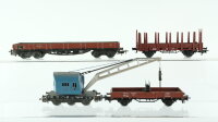 Märklin H0 Konvolut Kranwagen...