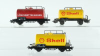 Märklin H0 Konvolut Kesselwagen "Shell...