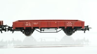 Märklin H0 Konvolut Niederbordwagen braun 2achsig DB