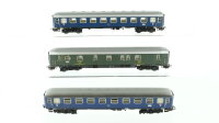 Märklin H0 Konvolut Personenwagen 1.Kl. blau...