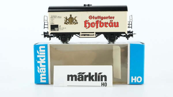 Märklin H0 4439 Bierwagen STUTTGARTER HOFBRÄU (Kühlwagen)  Ichqrs 377 der DB