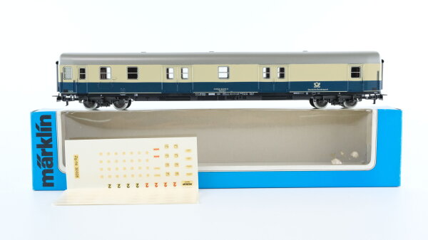 Märklin H0 4157 Reisezugwagen Post mrz der DBP