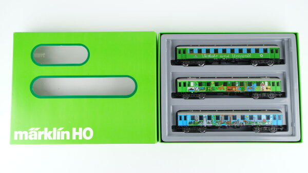 Märklin H0 4190 Personenwagen-Set "Verkehr und Umwelt" DB