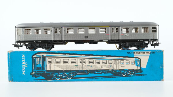 Märklin H0 4083 Reisezugwagen (Silberling) 1./2.Kl. AB4nb / ABnb 703 / ABnr der DB (nachgerüstete Beleuchtung)